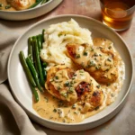 Garlic Parmesan Chicken Bowls With Creamy Herb Sauce