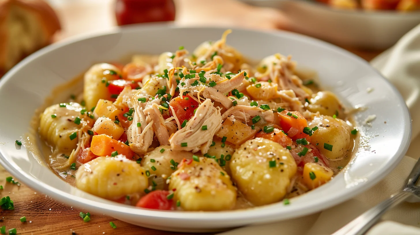 Gnocchi Chicken Pot Pie