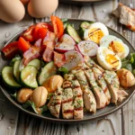 Grilled Chicken Cobb Salad With Honey Dijon