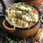 Healthy Chicken Pot Pie Soup