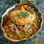 Healthy Crustless Chicken Pot Pie Recipe