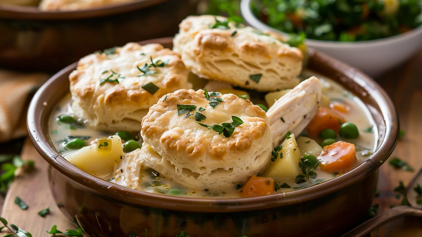 Hearty and Delicious Slow Cooker Chicken Pot Pie Soup