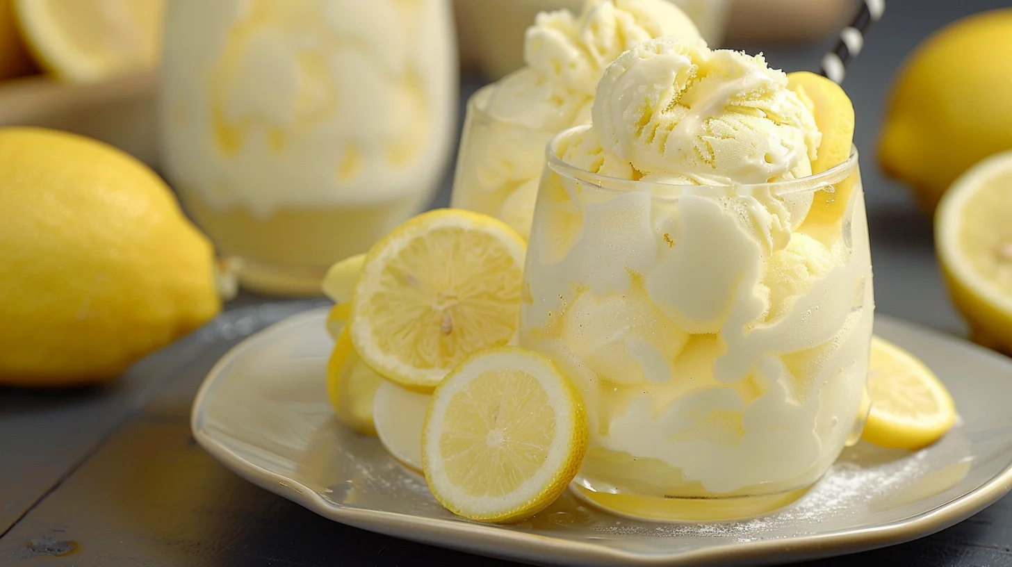 Homemade Chick Fil A Frosted Lemonade