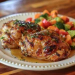 Honey Dijon Garlic Chicken Breasts