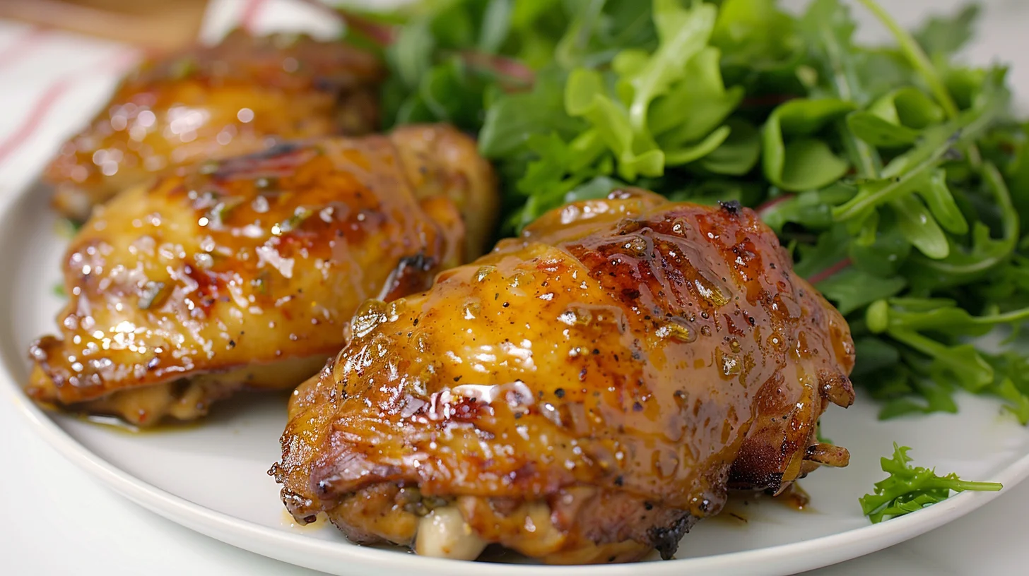 Honey Mustard Chicken Thighs