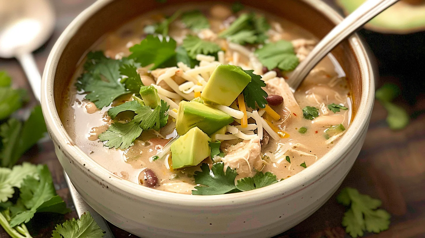 Keto White Chicken Chili