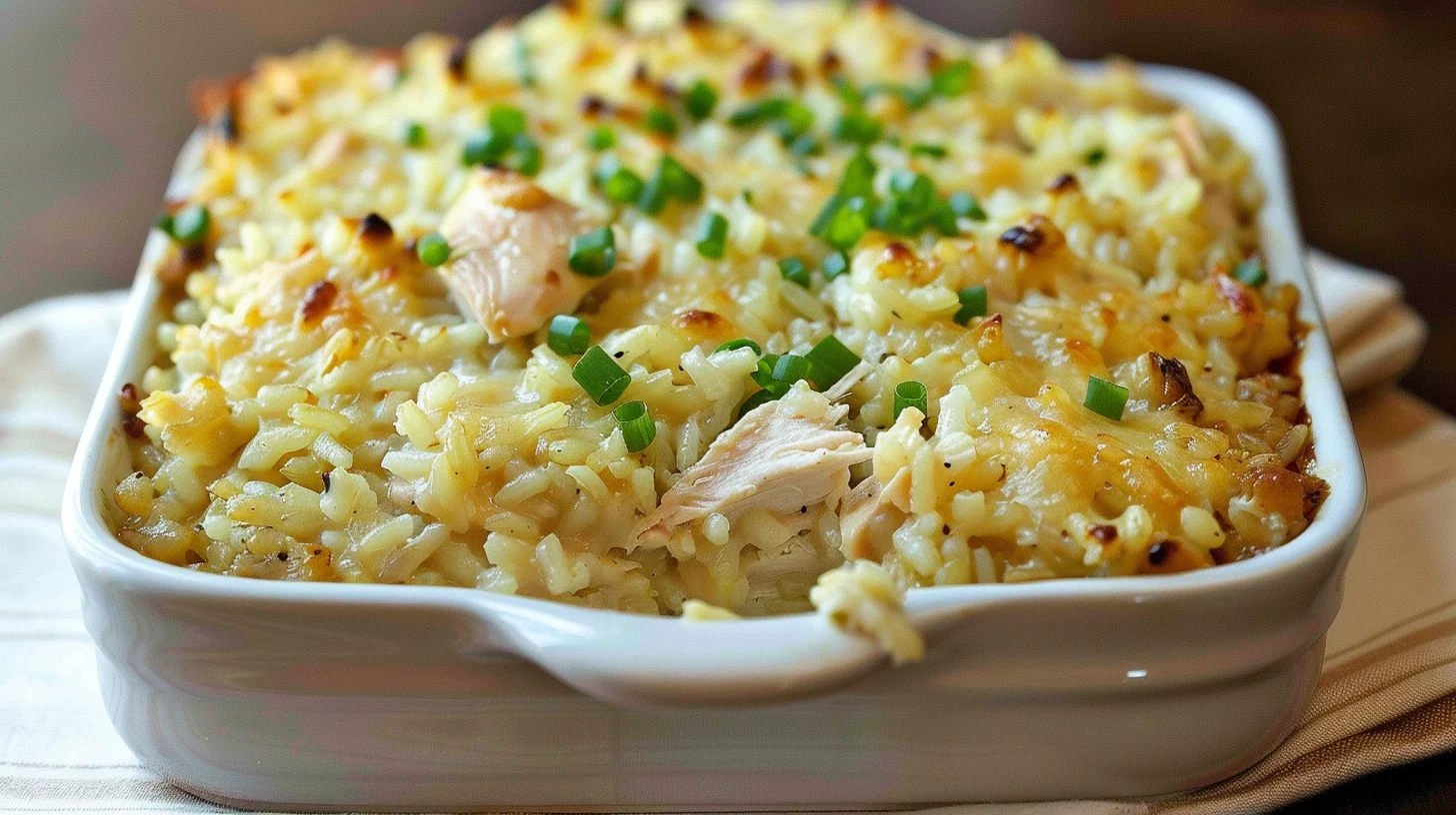 Mamaw's Chicken and Rice Casserole