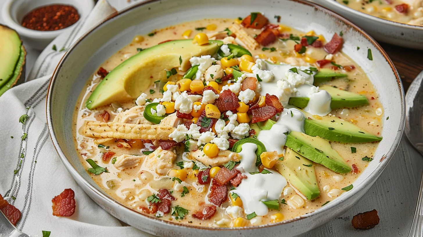 Mexican Street Corn White Chicken Chili