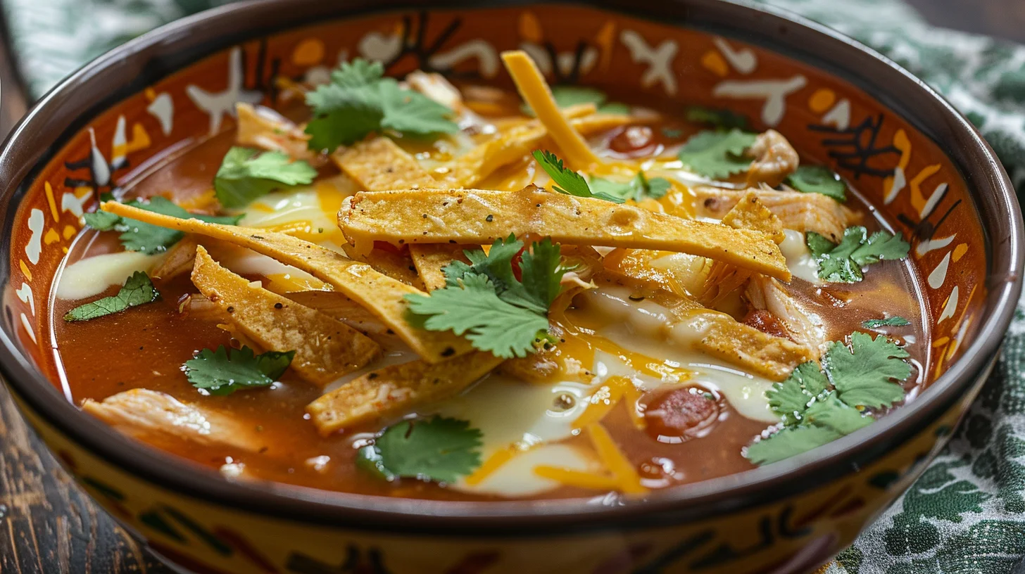 On The Border Chicken Tortilla Soup