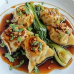 One Pan Dumpling Dinner