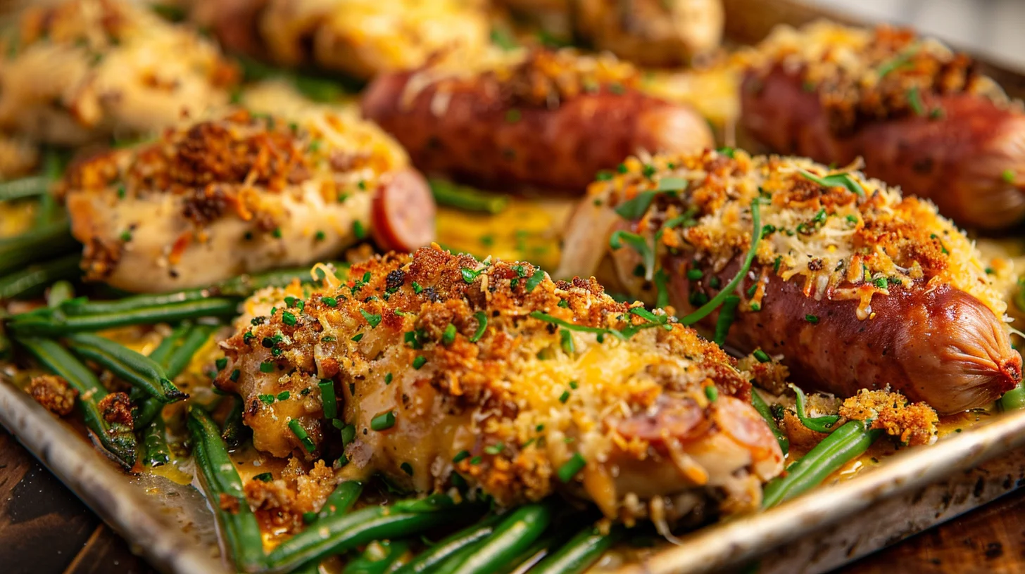 Sheetpan Chicken Parmesan