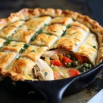 Skillet Chicken Pot Pie Tasty Comfort Food