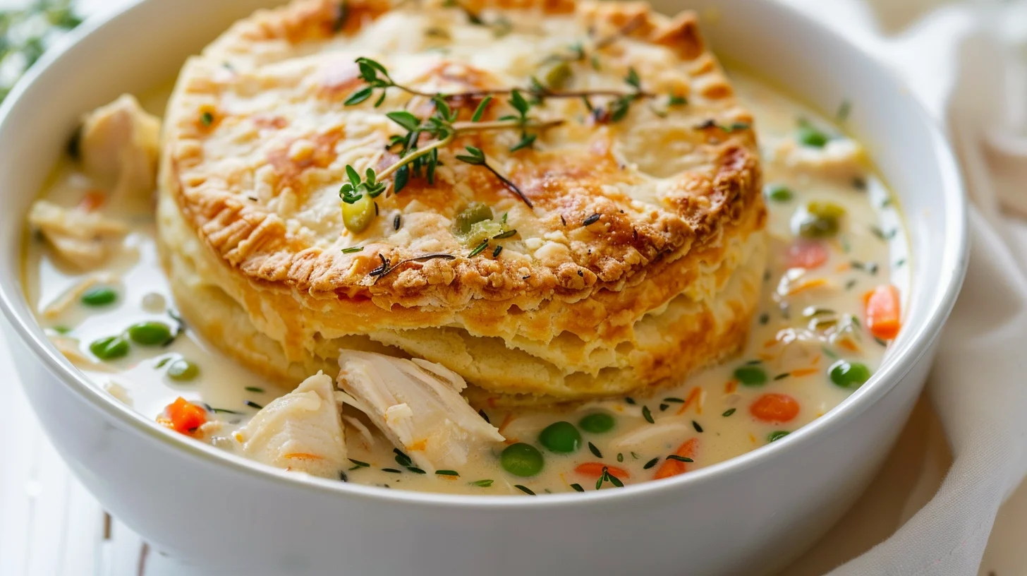 Slow Cooker Chicken Pot Pie Soup