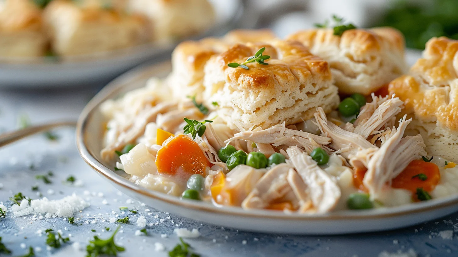 Slow Cooker Chicken Pot Pie