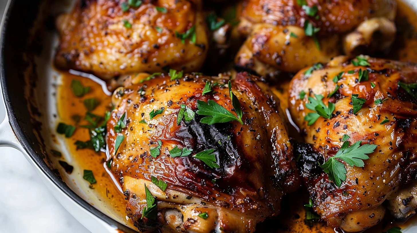 Slow Cooker Chicken Thighs