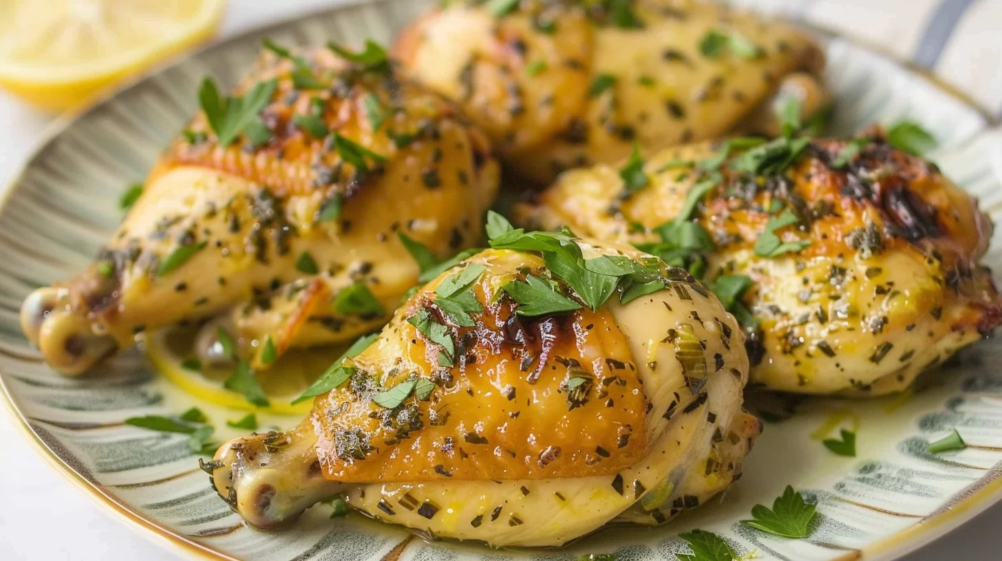 Slow Cooker Greek Lemon Chicken