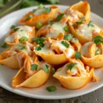 Spicy Buffalo Chicken Alfredo Shells