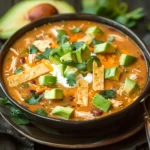 Stove Top Chicken Tortilla Soup