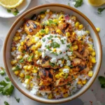 Street Corn Chicken Rice Bowl Recipe