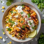 Street Corn Chicken Rice Bowls