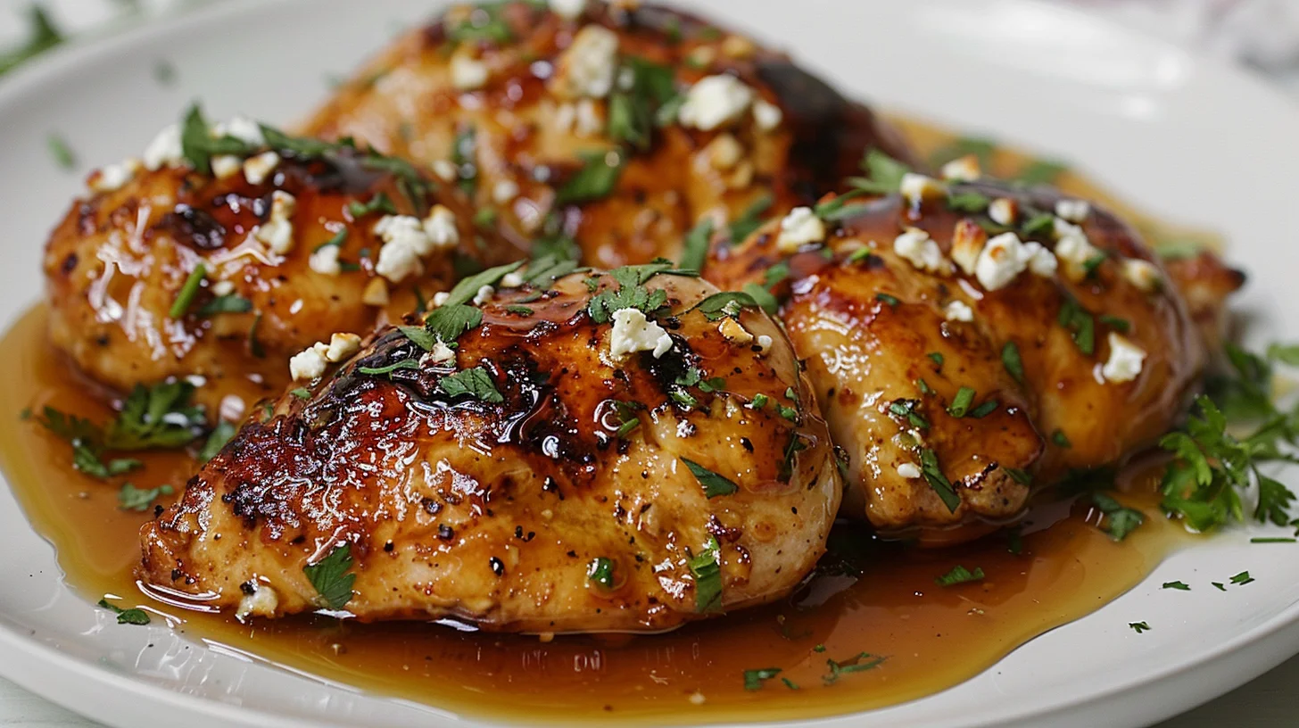 30 Minute Hot Honey Feta Chicken