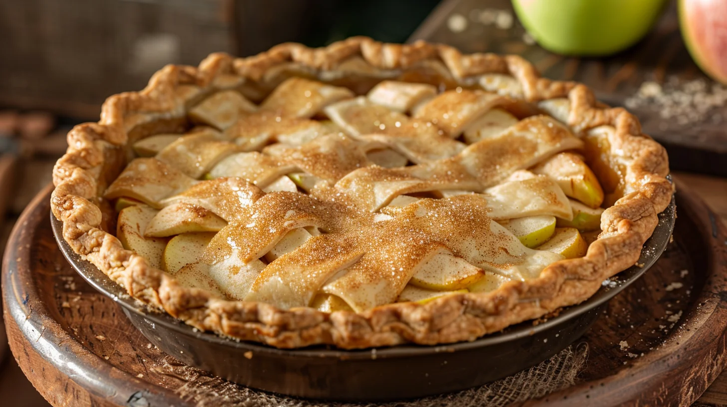 Apple Pie With Homemade Crust
