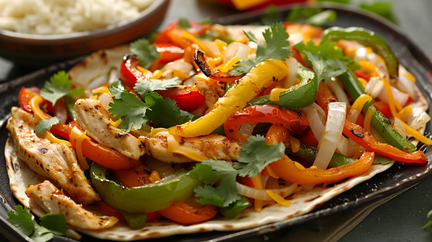Baked Chicken Fajitas