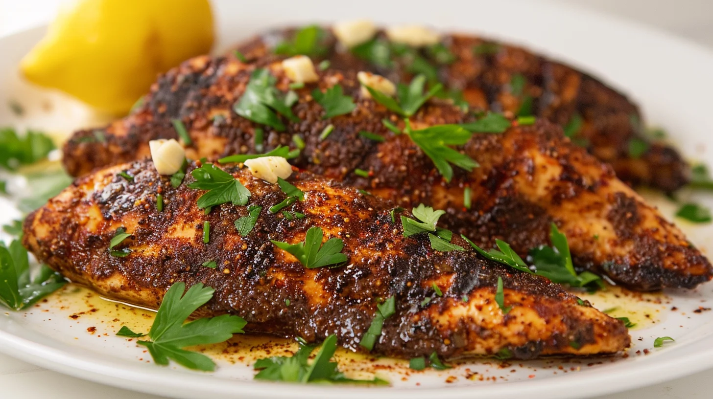 Blackened Cajun Chicken Breasts