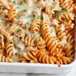 Buffalo Chicken Pasta Bake