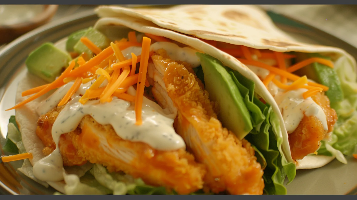 Buffalo Chicken Wraps