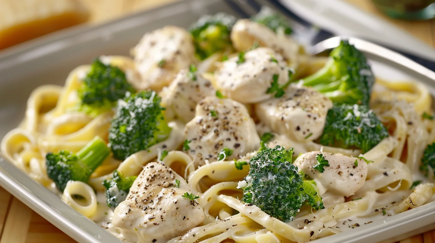 Chicken And Broccoli Alfredo