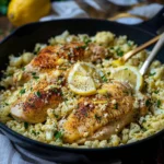 Chicken And Cauliflower Rice Skillet