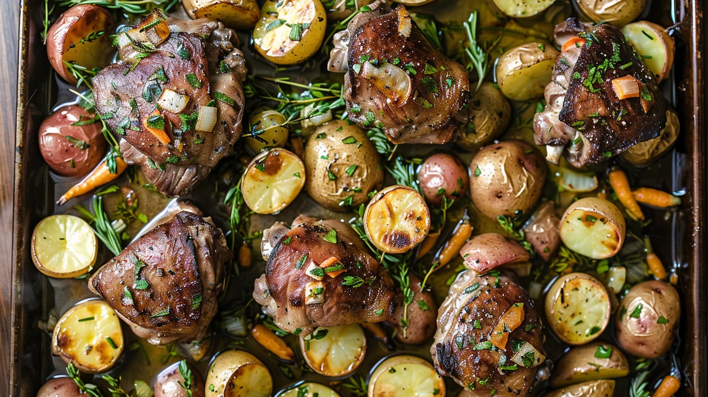 Chicken And Veggie Sheet Pan Dinner