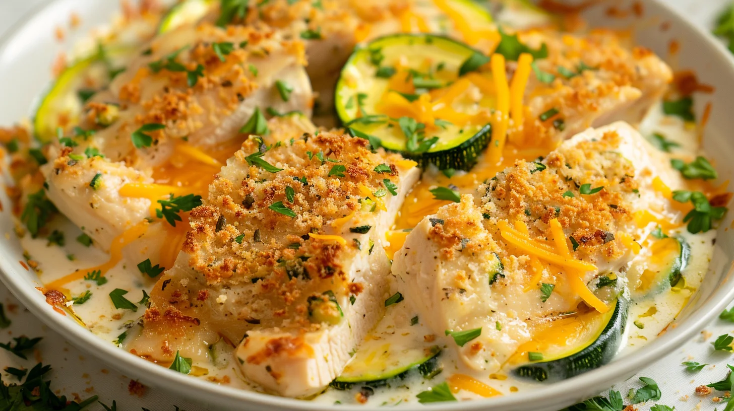Chicken And Zucchini Casserole