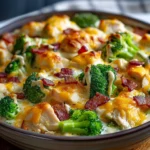 Chicken Bacon Ranch Casserole