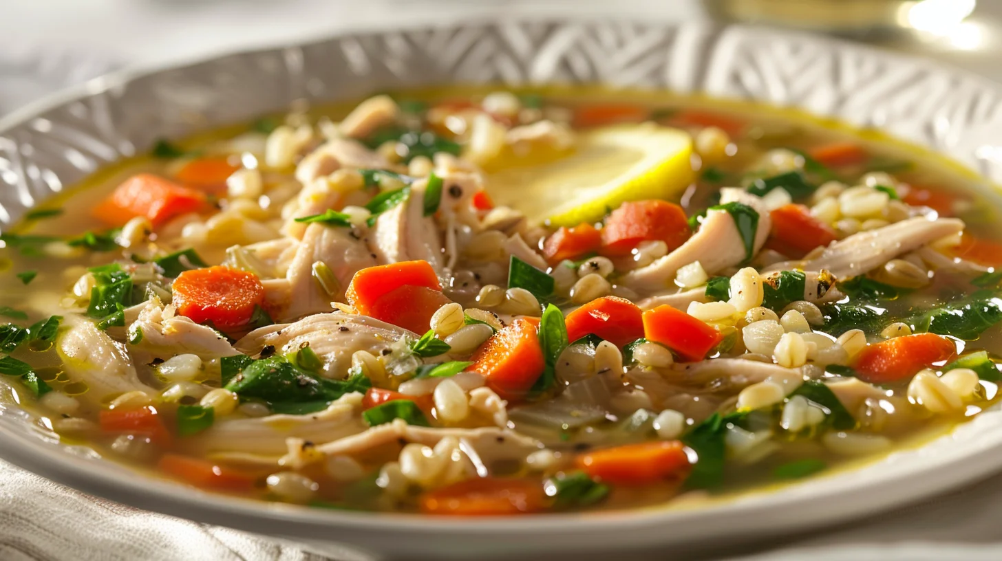 Chicken Barley Soup