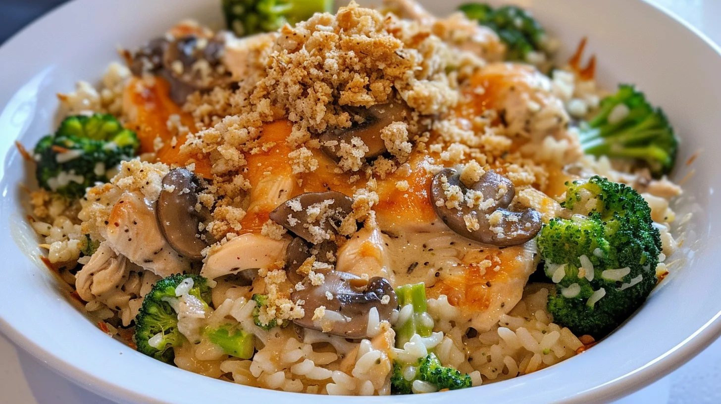Chicken Broccoli Rice Casserole