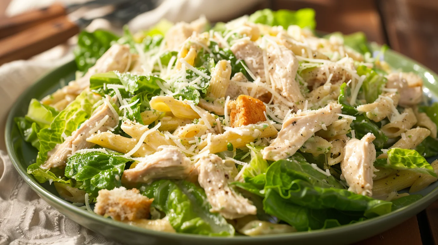 Chicken Caesar Pasta Salad