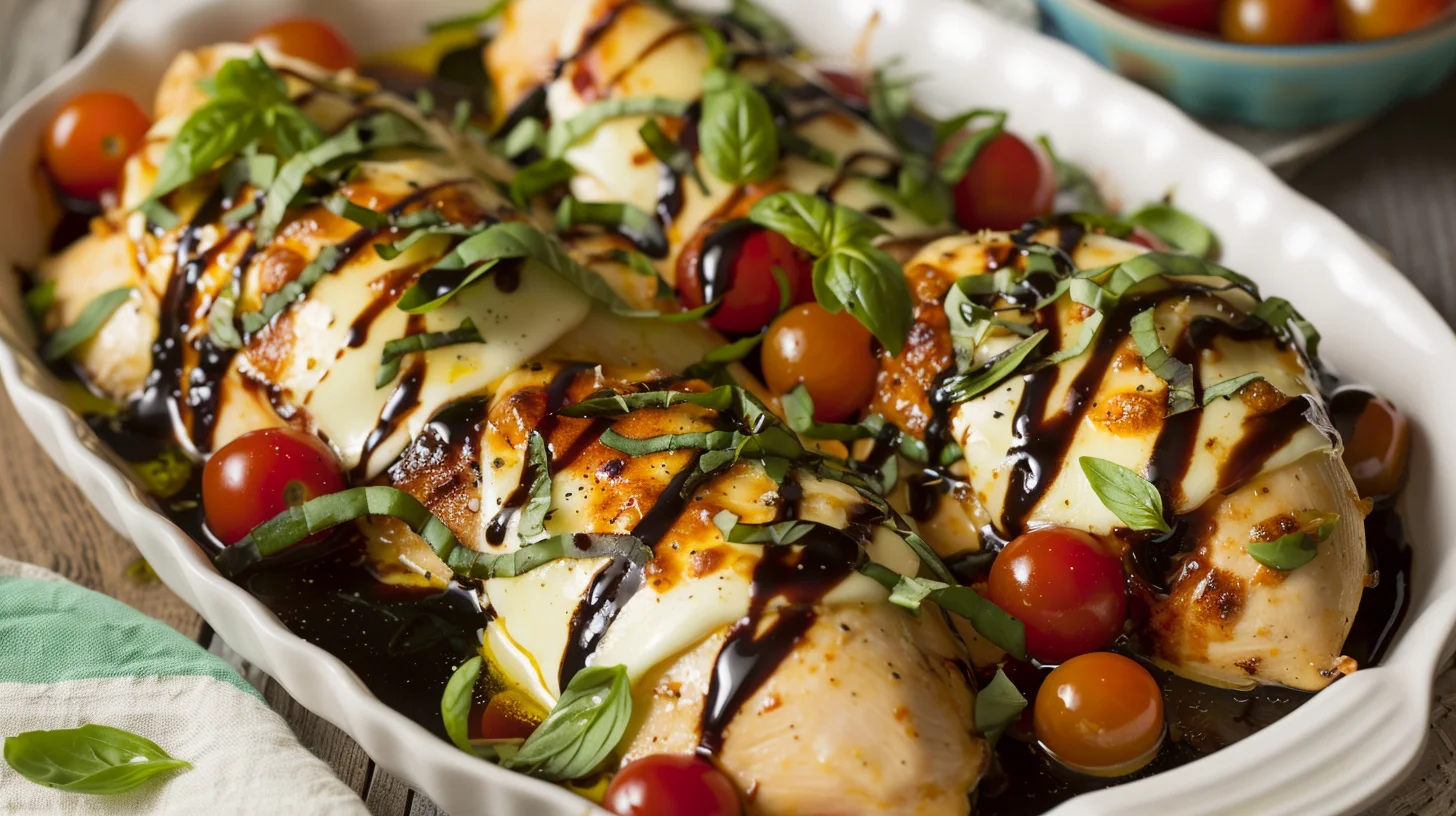 Chicken Caprese Bake