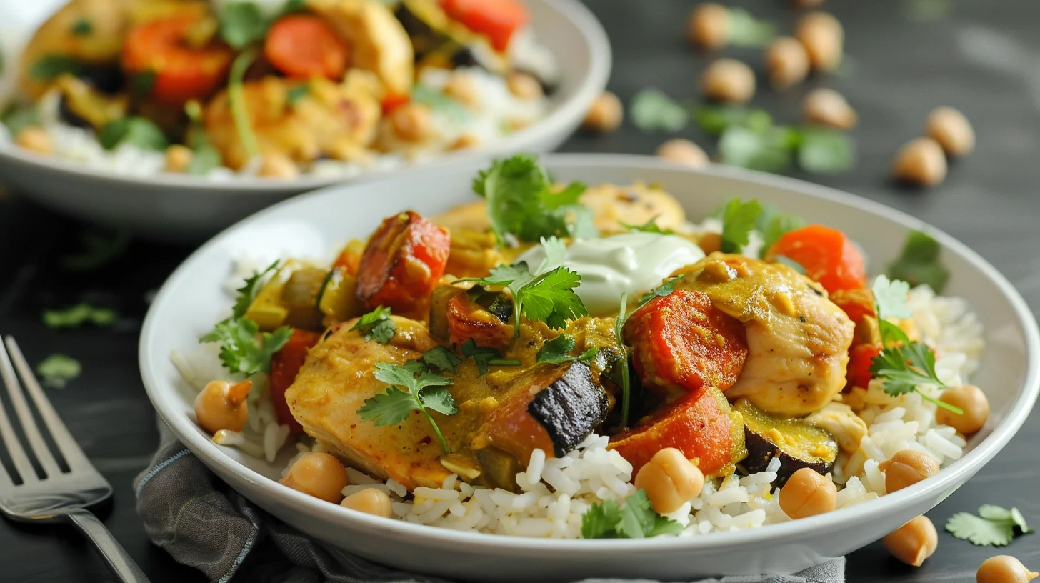 Chicken Curry Rice Bowls