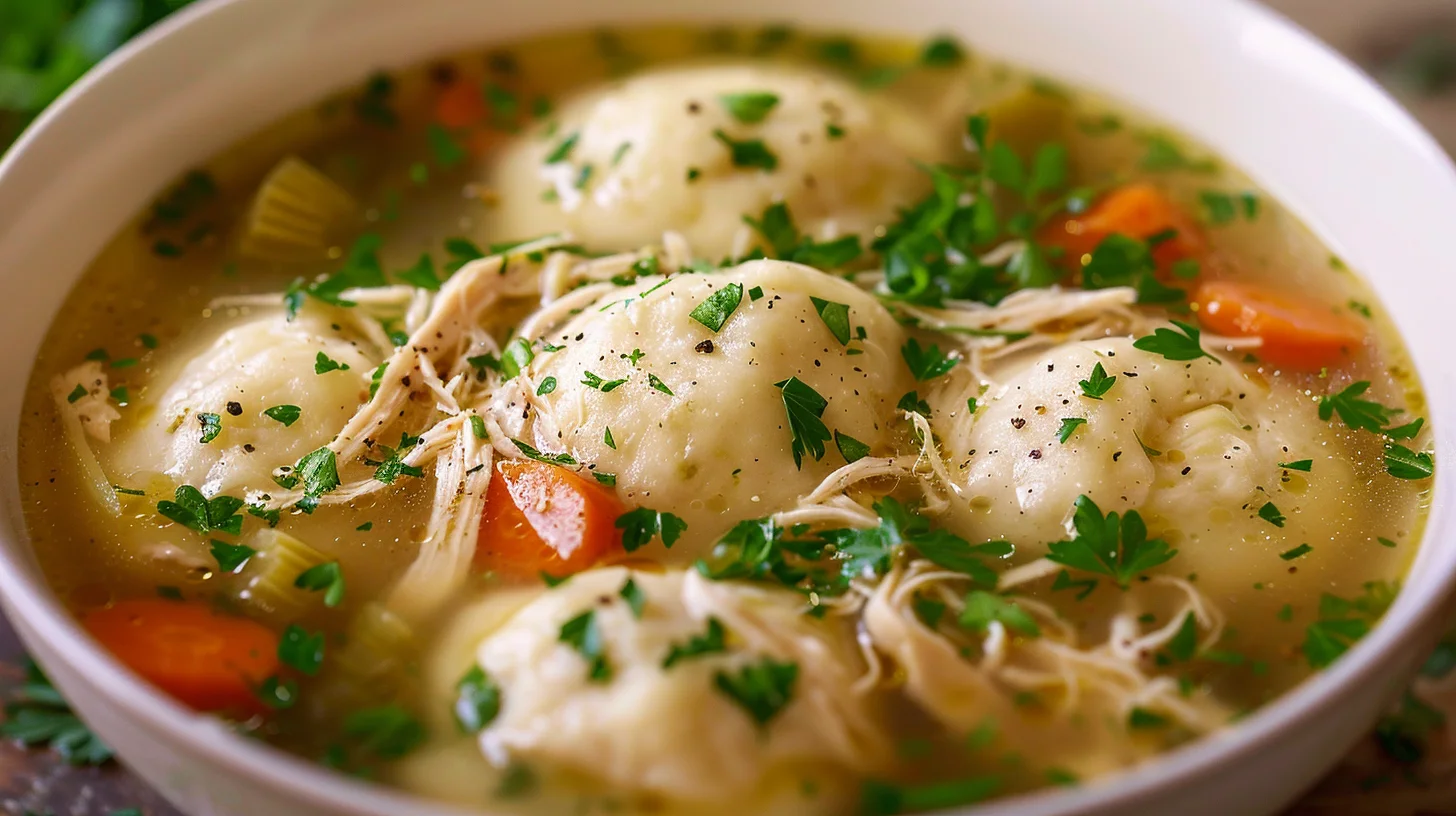 Chicken Dumpling Soup