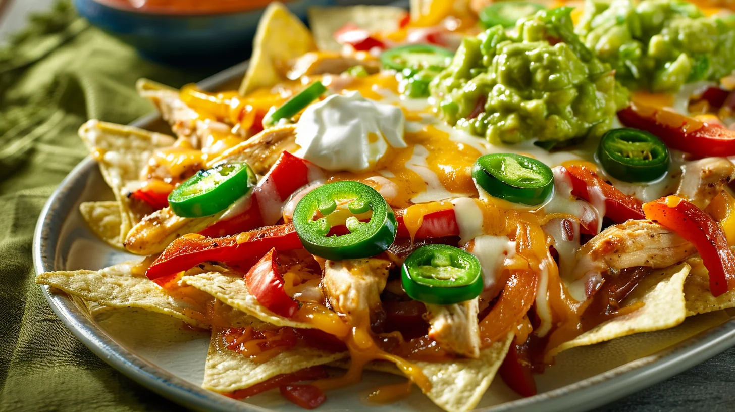Chicken Fajita Nachos