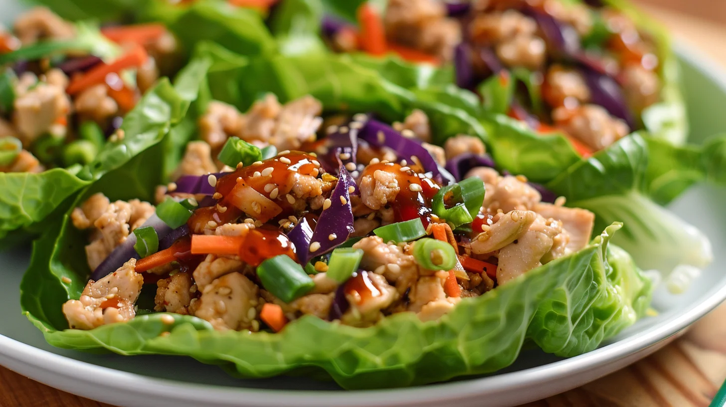 Chicken Lettuce Wraps