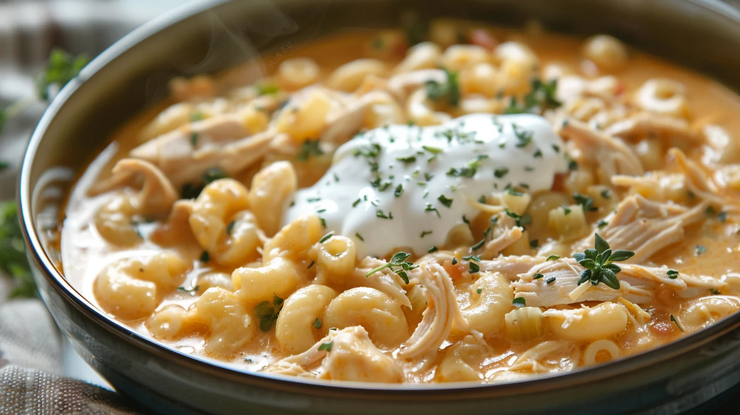 Chicken Macaroni Soup