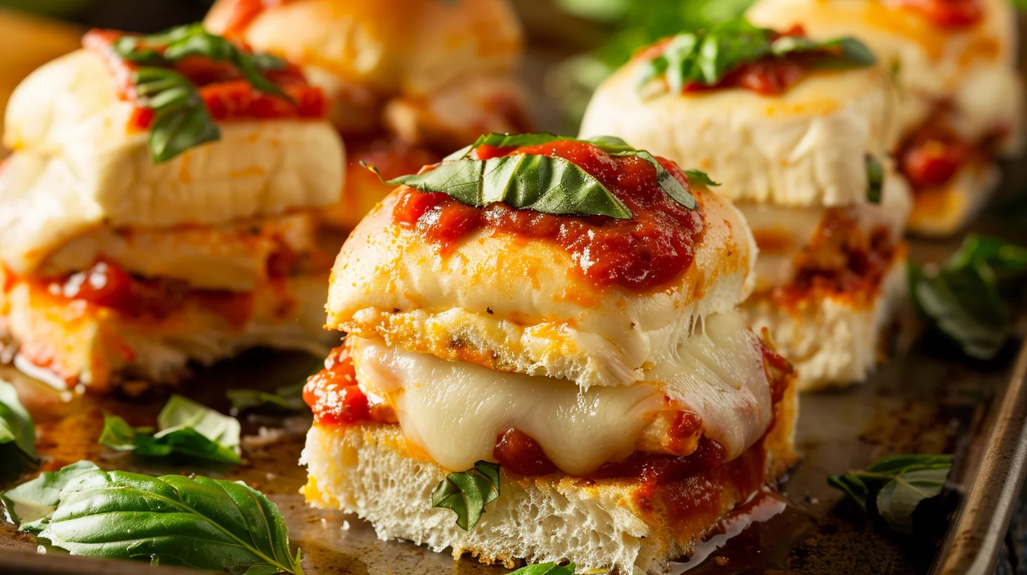 Chicken Parmesan Sliders