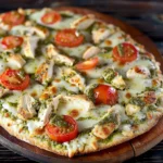 Chicken Pesto Flatbread Pizza