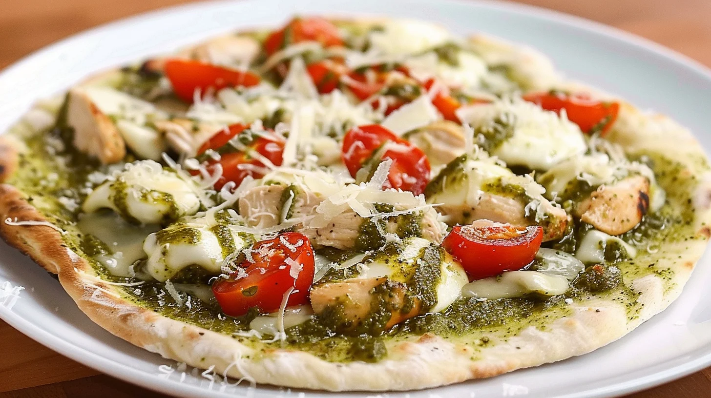 Chicken Pesto Flatbread