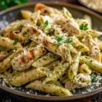 Chicken Pesto Pasta Bake