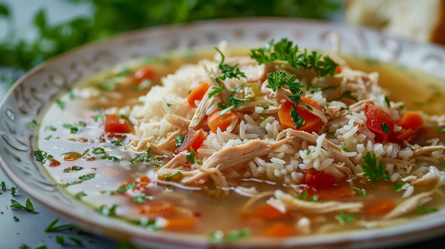 Chicken Rice Soup