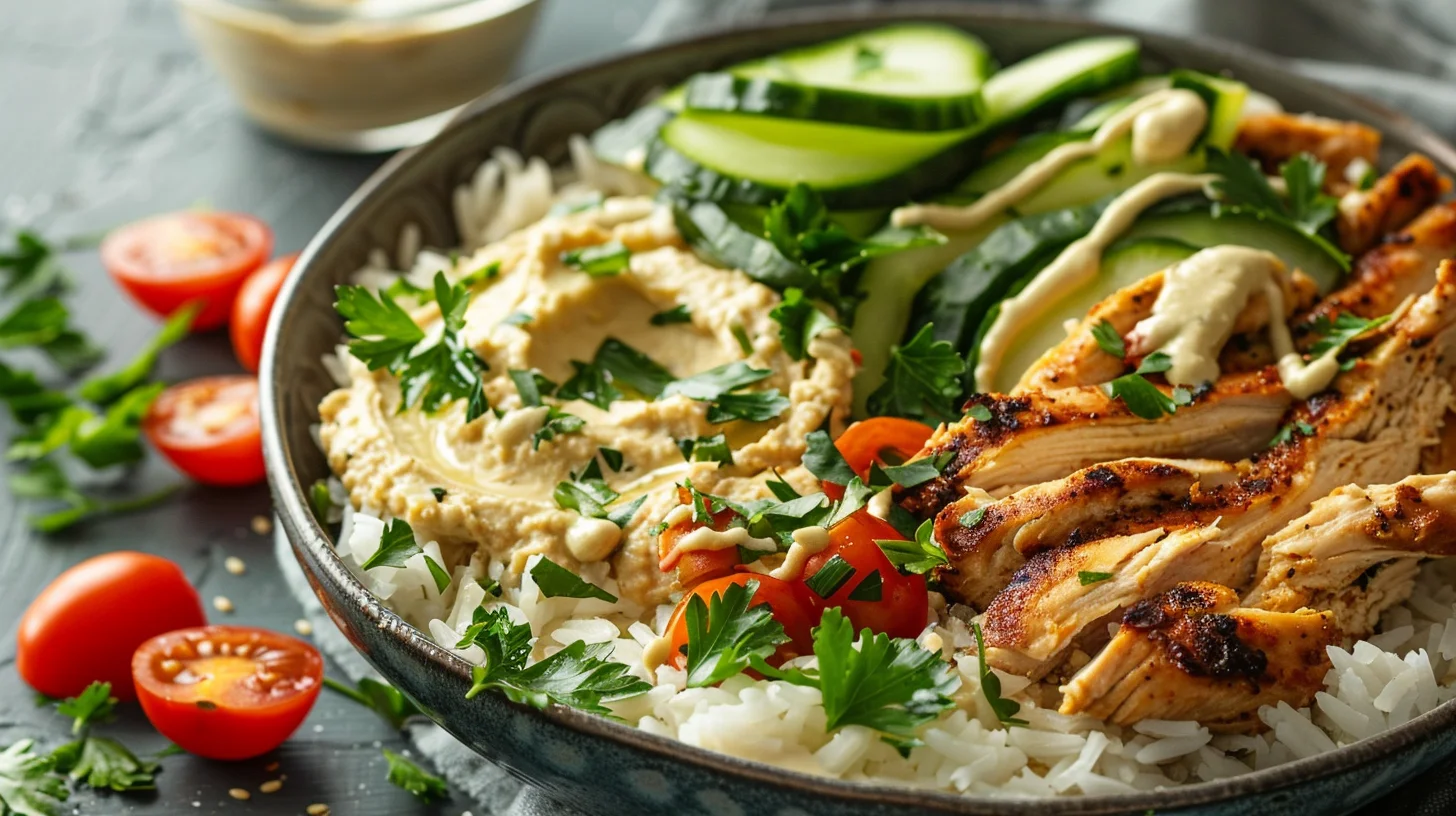 Chicken Shawarma Bowls